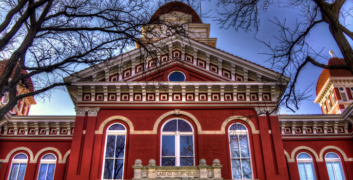 Old Lake County Courthouse in Crown Point, Indiana