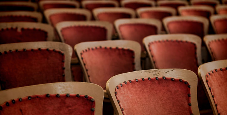Old Theater Seats at Mackinac Island Theater