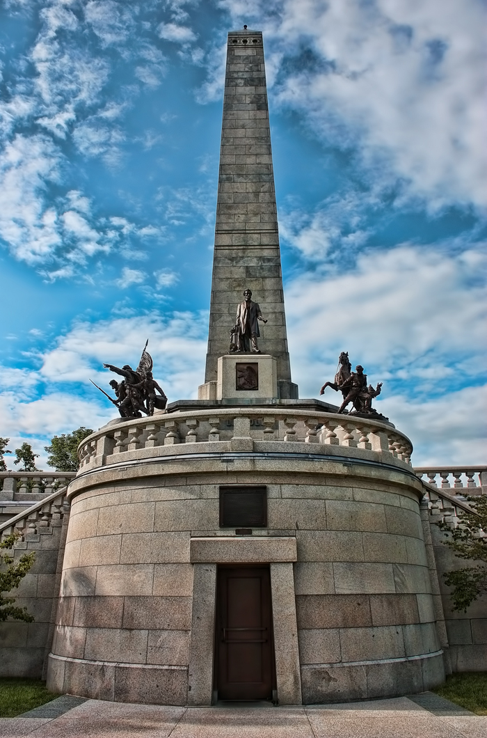 Abraham Lincoln Gravesite in Springfield, Illinois